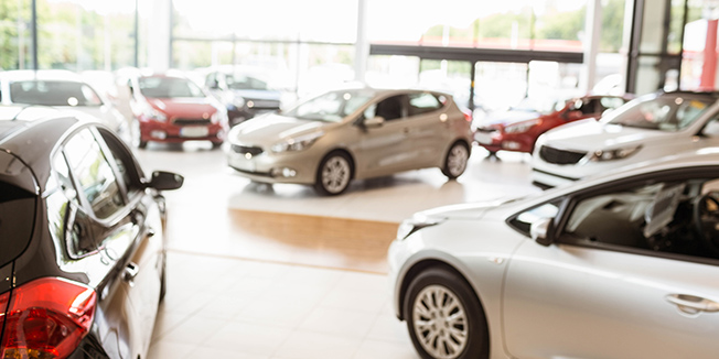 車のディーラー